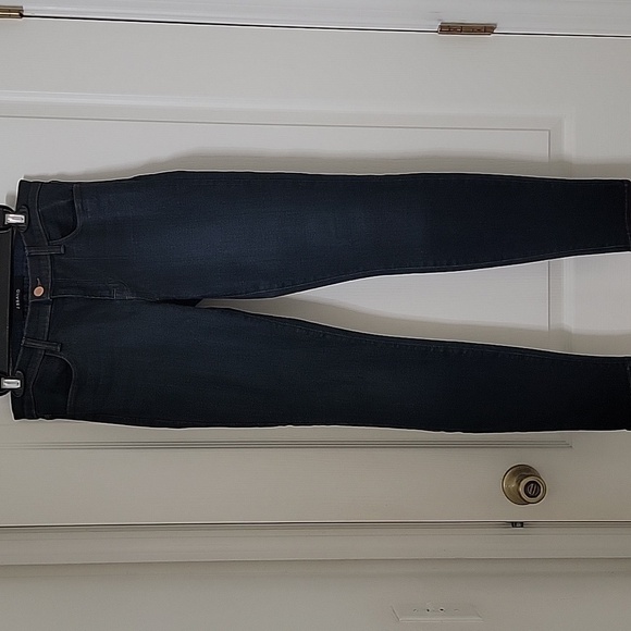 J Brand Size 29 Super Skinny Coated Jeans in Prism, Gently Used Condition - Picture 1 of 14